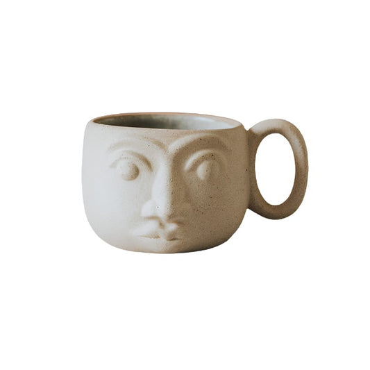 Handcrafted Face Mug | Made in Mexico