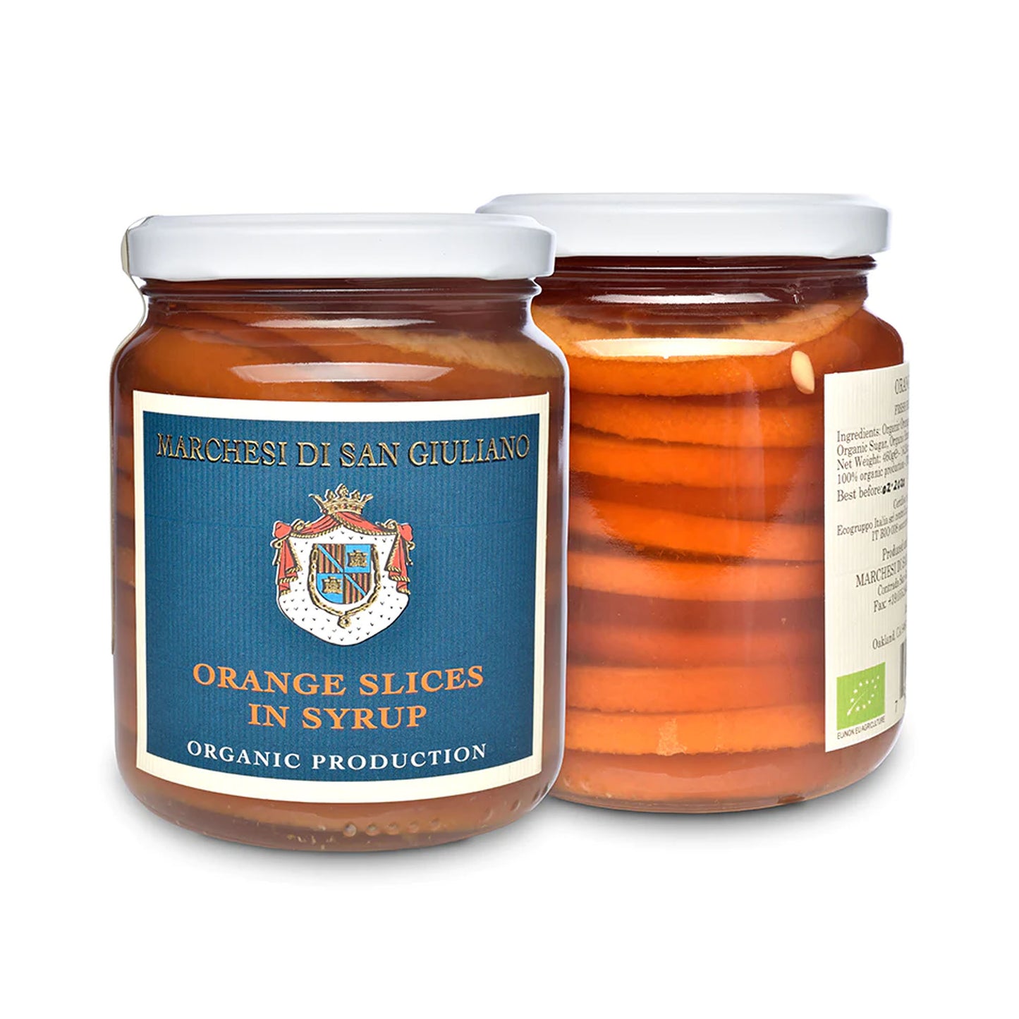 Marchesi di San Giuliano Organic Orange Slices in Syrup