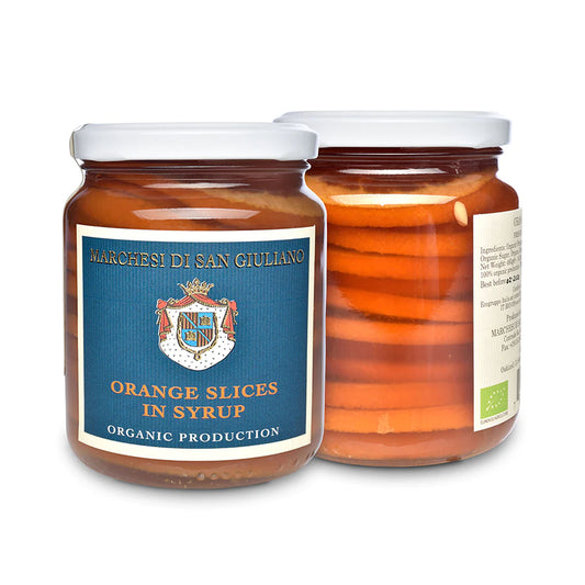 Marchesi di San Giuliano Organic Orange Slices in Syrup