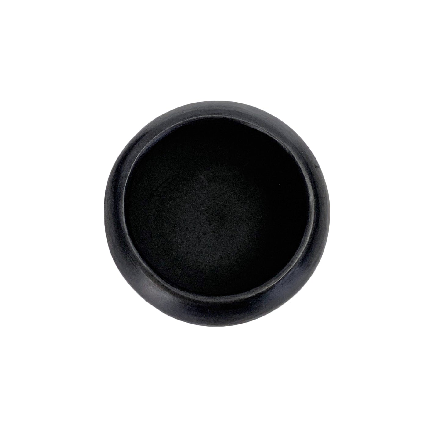 Round Black Clay Mezcal Copitas | Wide Mouth, 3oz Capacity | Mezcal Cups | Barro Negro | Pinch Bowls - Handmade in Oaxaca, Mexico