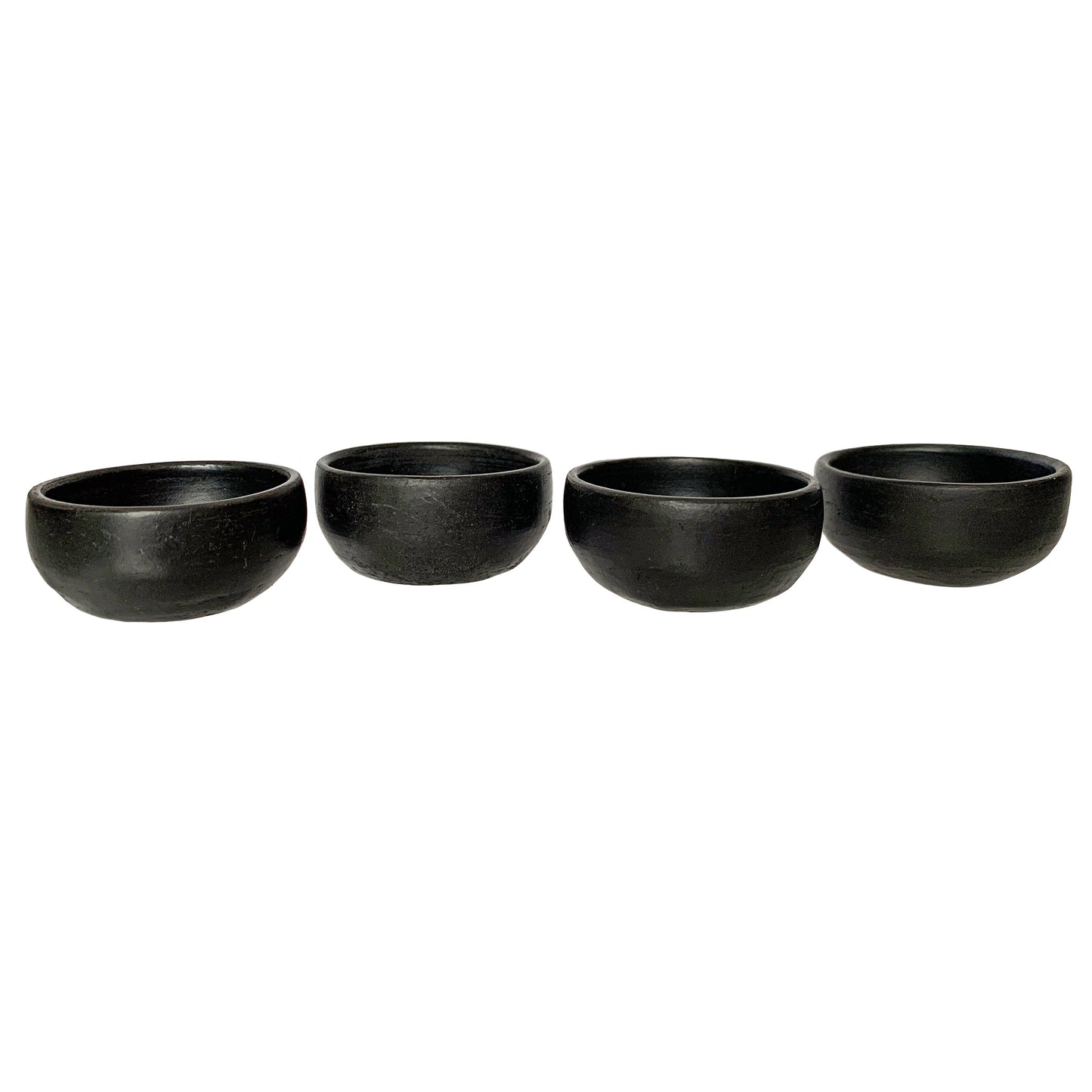 Black Clay Mezcal Copitas | Wide Mouth | Barro Negro | Pinch Bowls - Handmade in Oaxaca, Mexico