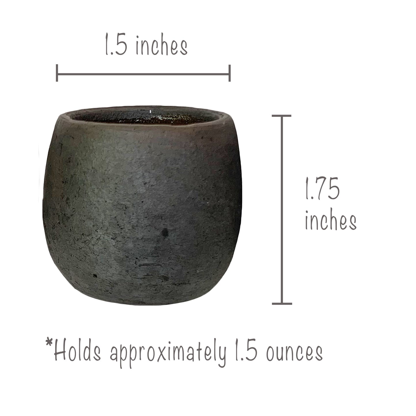Burnt Clay Mezcal Copitas | Mezcal Glasses | Clay Shot Glasses | Handmade in Oaxaca, Mexico