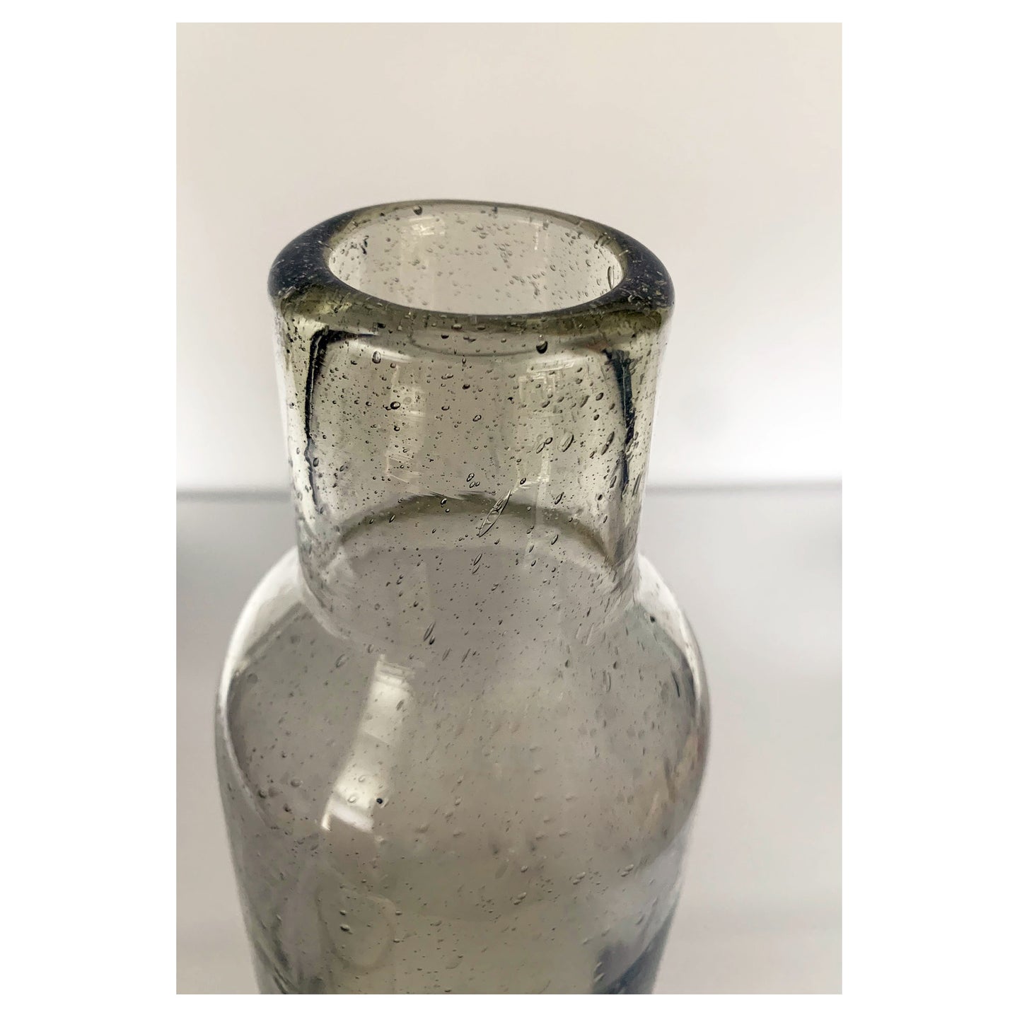 Jarra de agua grande soplada a mano + juego de vasos | Hecho en México | 40 onzas líquidas