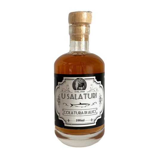 U SALATURI Colatura Anchovy Juice from Sicily 3.38 Fl Oz