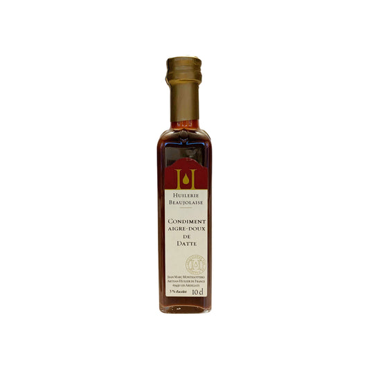 Huilerie Beaujolaise Sweet + Sour Date Vinegar - 100ml (3.38 fl oz)