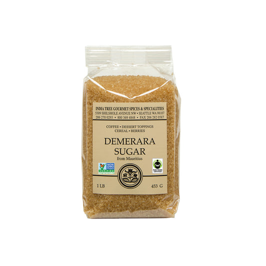 India Tree Demerara Sugar from Mauritius - 1 lb