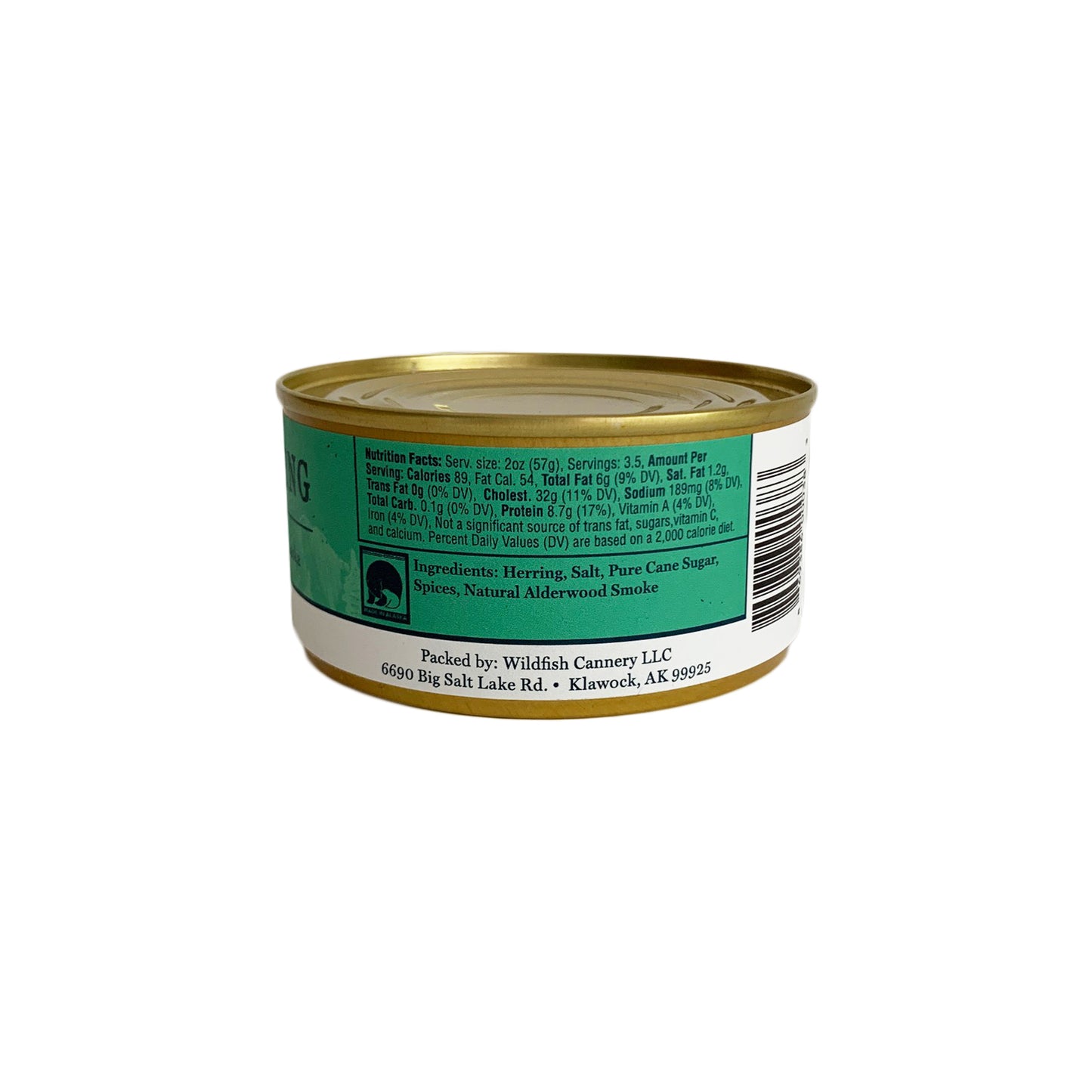 Wildfish Cannery Smoked Alaskan Herring 6 Ounces