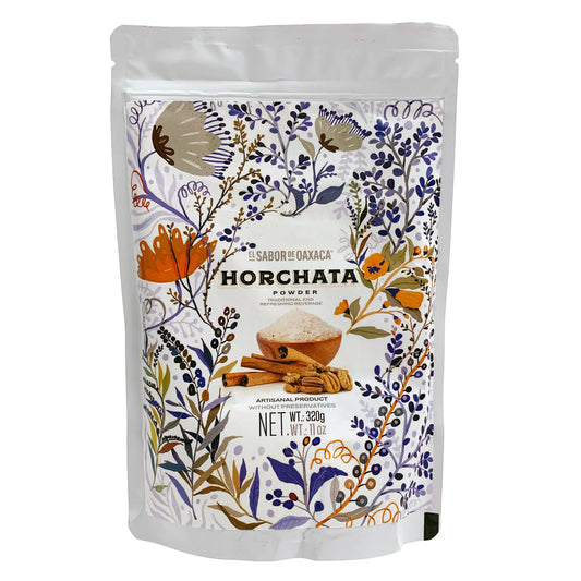 El Sabor de Oaxaca Artisanal Horchata Powder Drink Mix (Unsweetened) 11oz