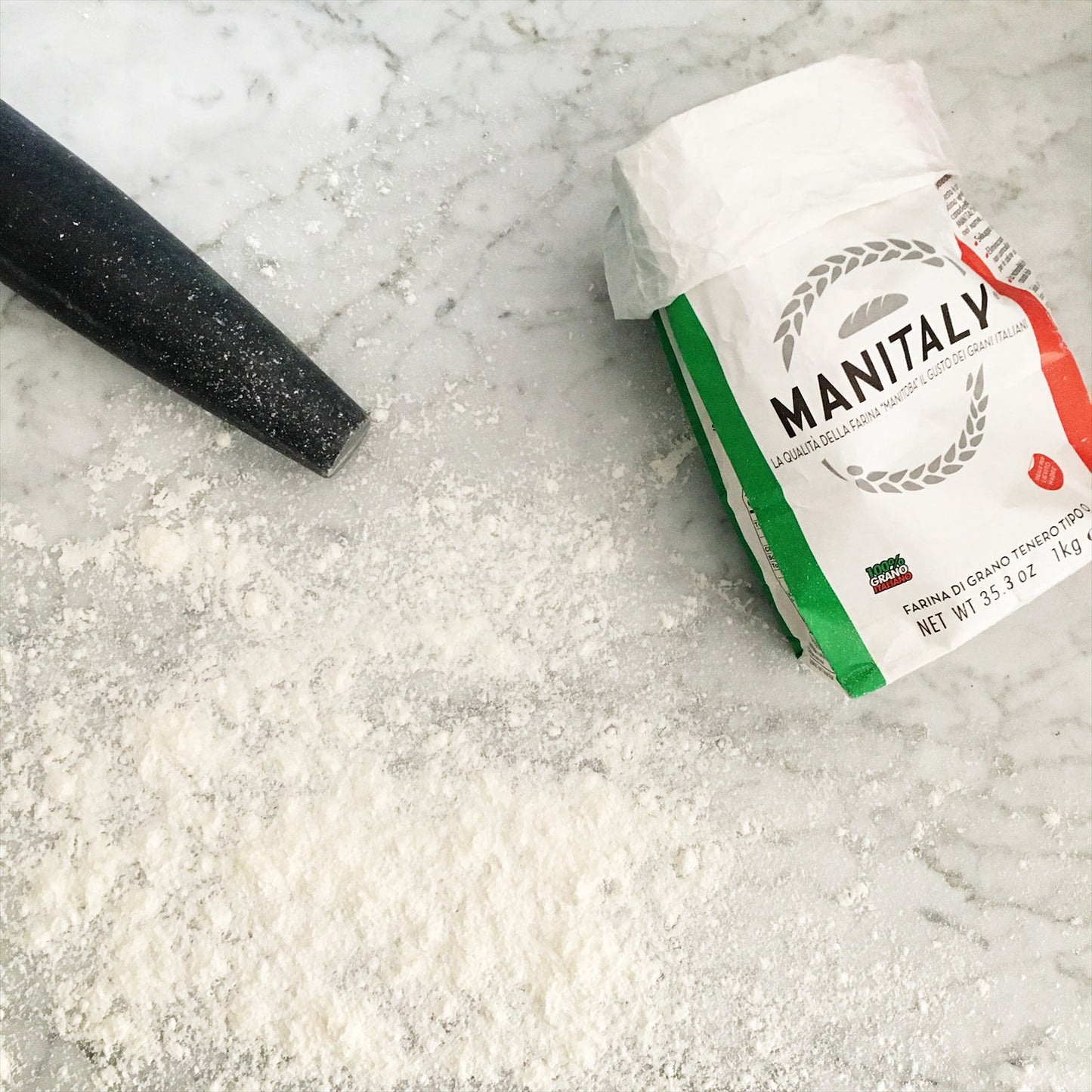Paolo Mariani Manitaly Manitoba Type 0 Flour Made With 100% Italian Wheat 2.2 Lbs (1 kg)
