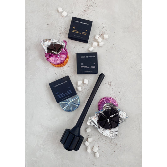 Cuna de Piedra Mexican Molinillo Whisk | Molinillo para Chocolate | Hand-carved Molinillo