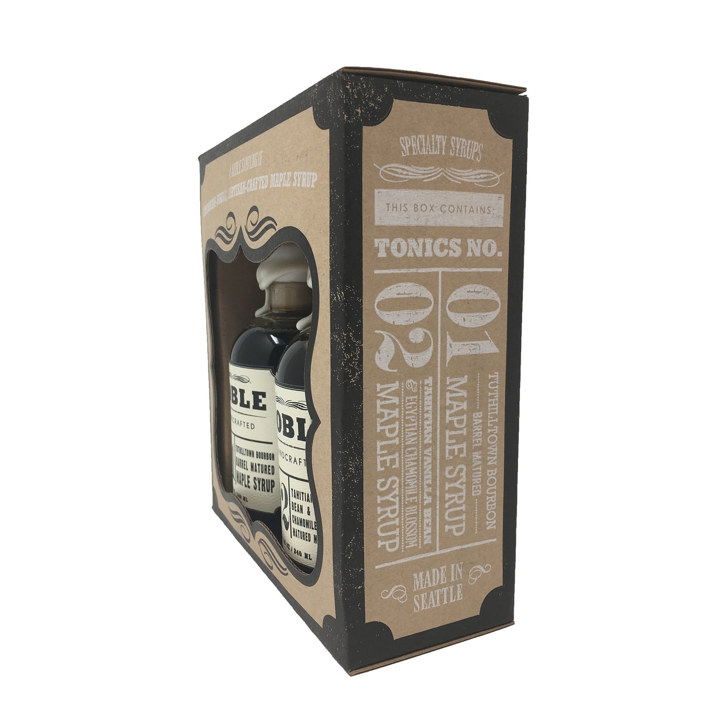 Noble Tonic Maple Syrup Gift Box - Includes Noble Tonic 01 and Noble Tonic 02