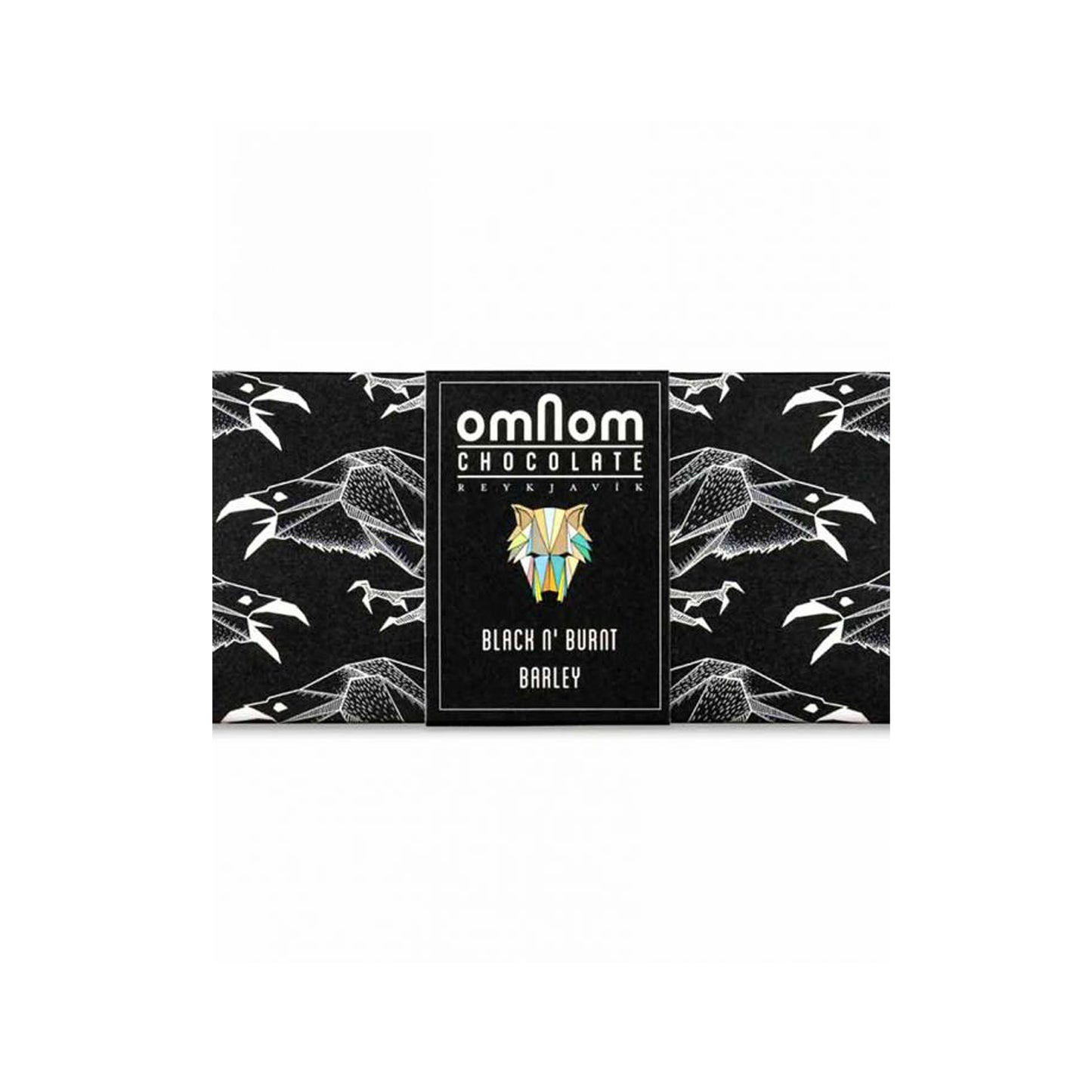 Omnom Black 'n Burnt Barley Chocolate Bar