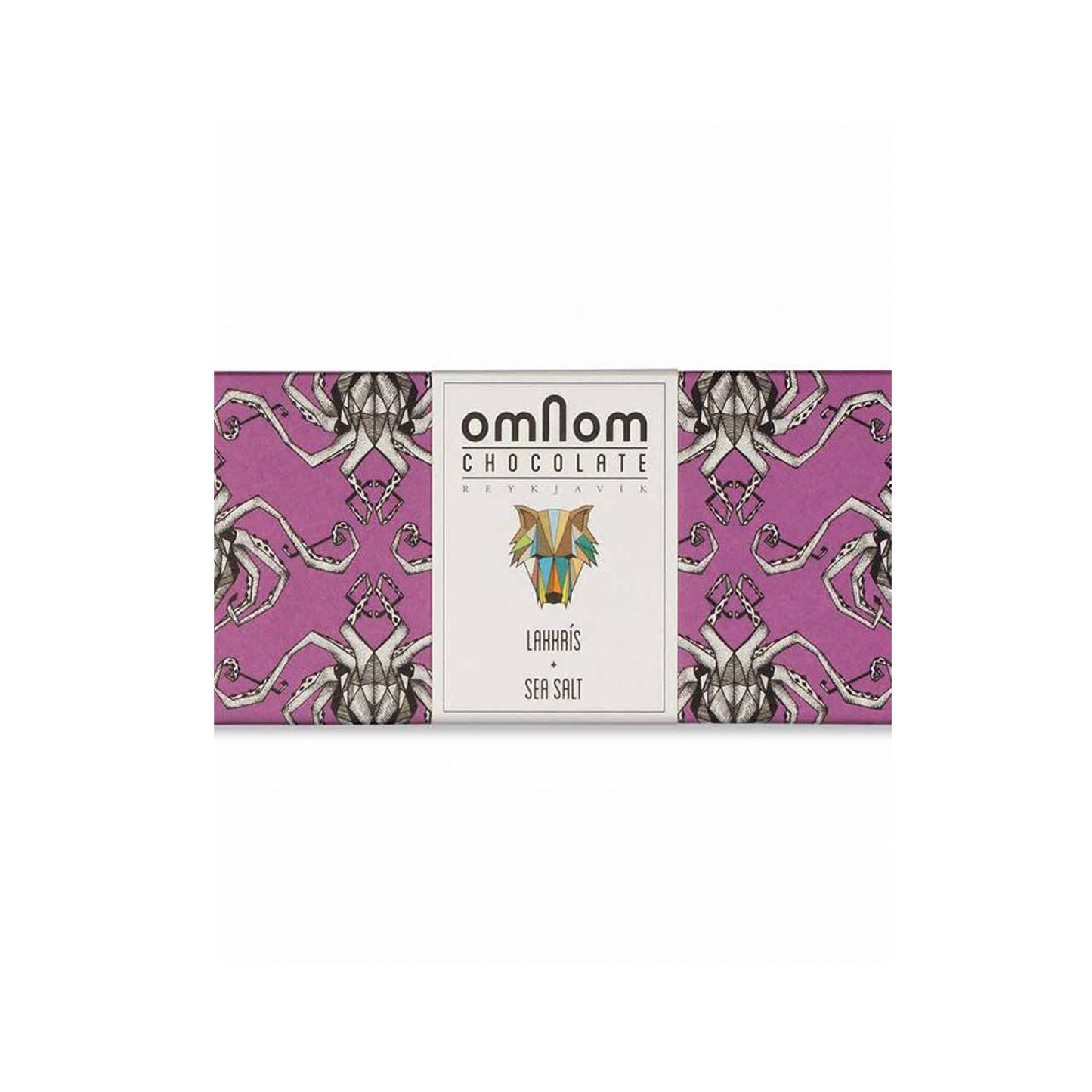 Omnom Lakkris + Sea Salt Chocolate Bar