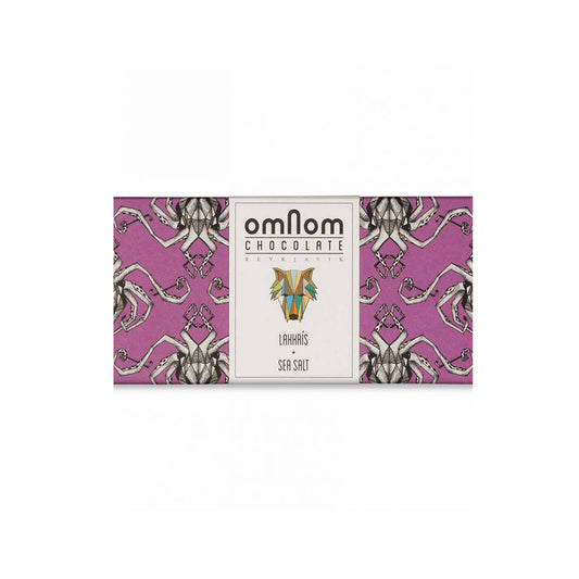 Omnom Lakkris + Sea Salt Chocolate Bar