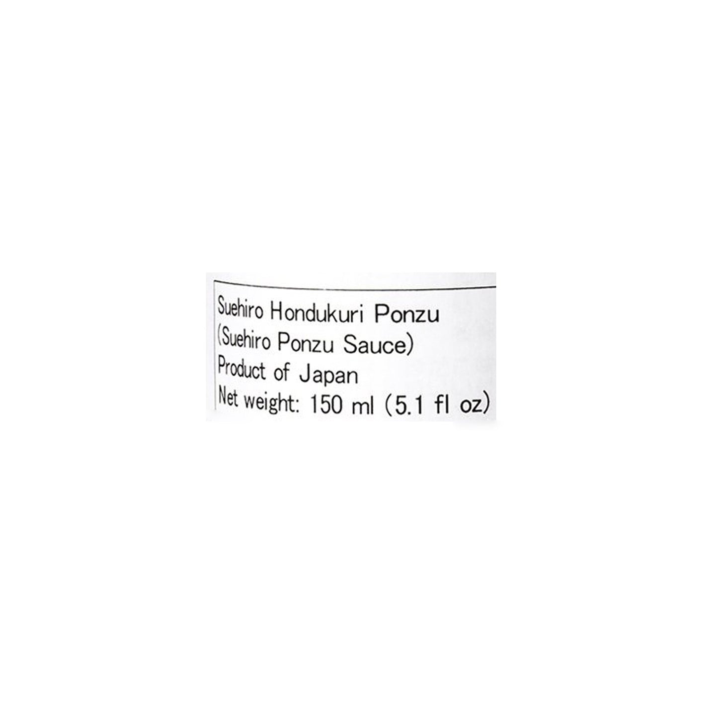 Suehiro Japanese Ponzu Sauce - 5.1 Ounce