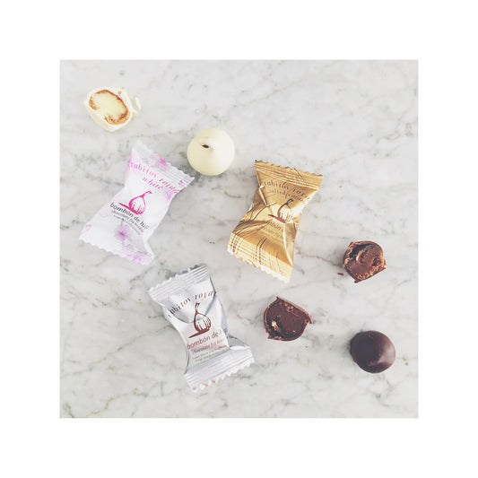 Rabitos Royale - 30 individually wrapped dried figs in chocolate