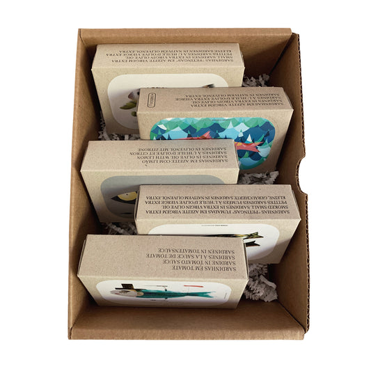 Jose Gourmet Portuguese Sardines - Variety Pack of 5