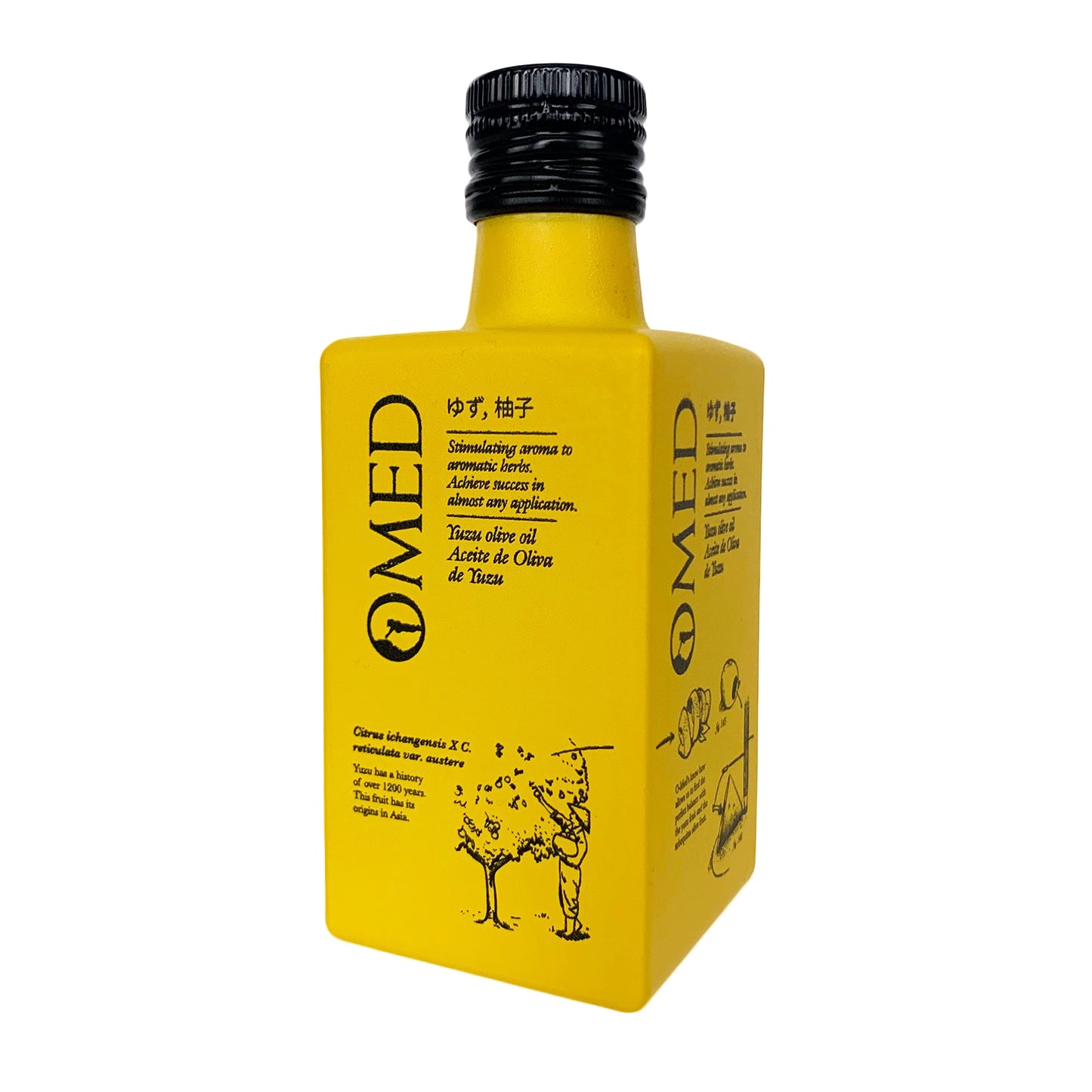 O-Med Yuzu Arbequina Extra Virgin Olive Oil 250ml