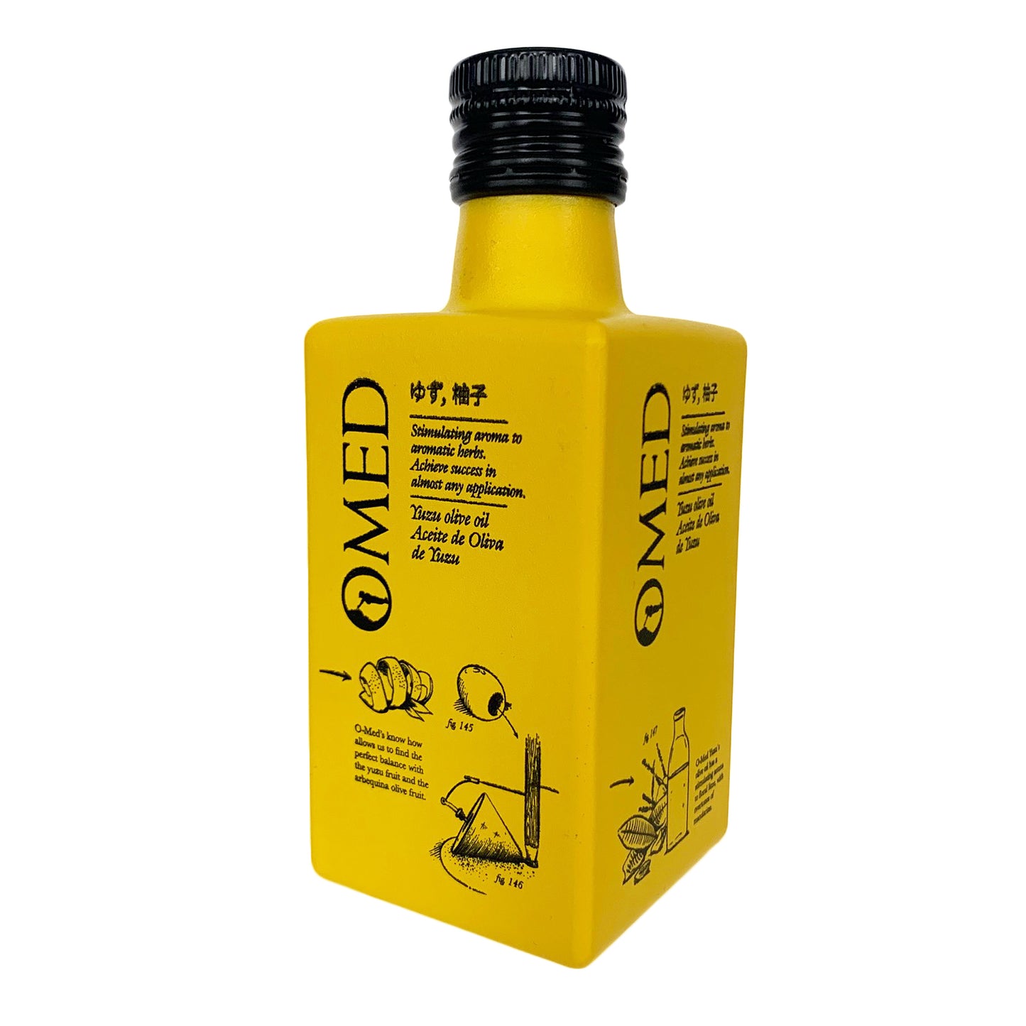 O-Med Yuzu Arbequina Extra Virgin Olive Oil 250ml