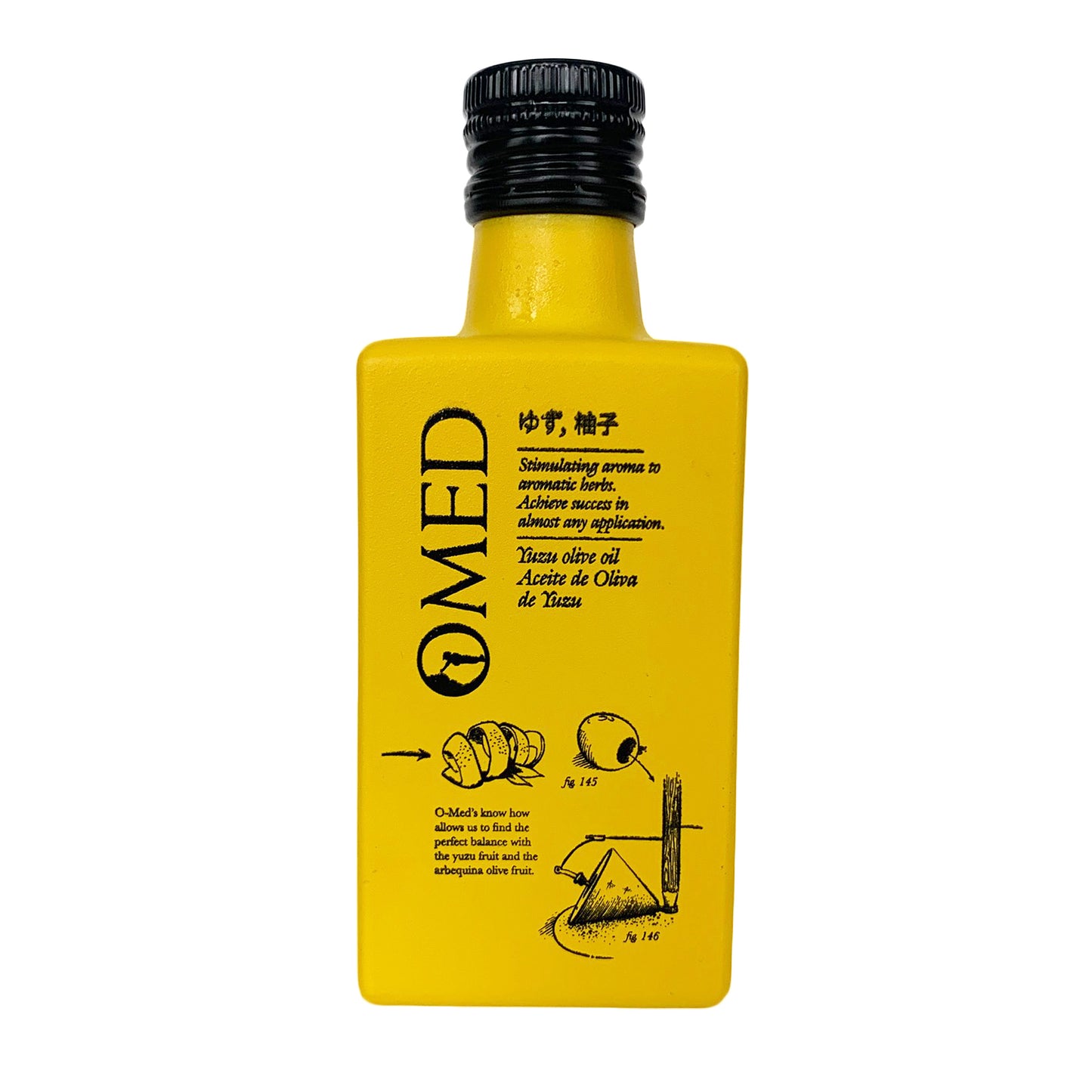 O-Med Yuzu Arbequina Extra Virgin Olive Oil 250ml