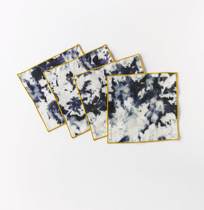 Grey Marble Cocktail Napkins