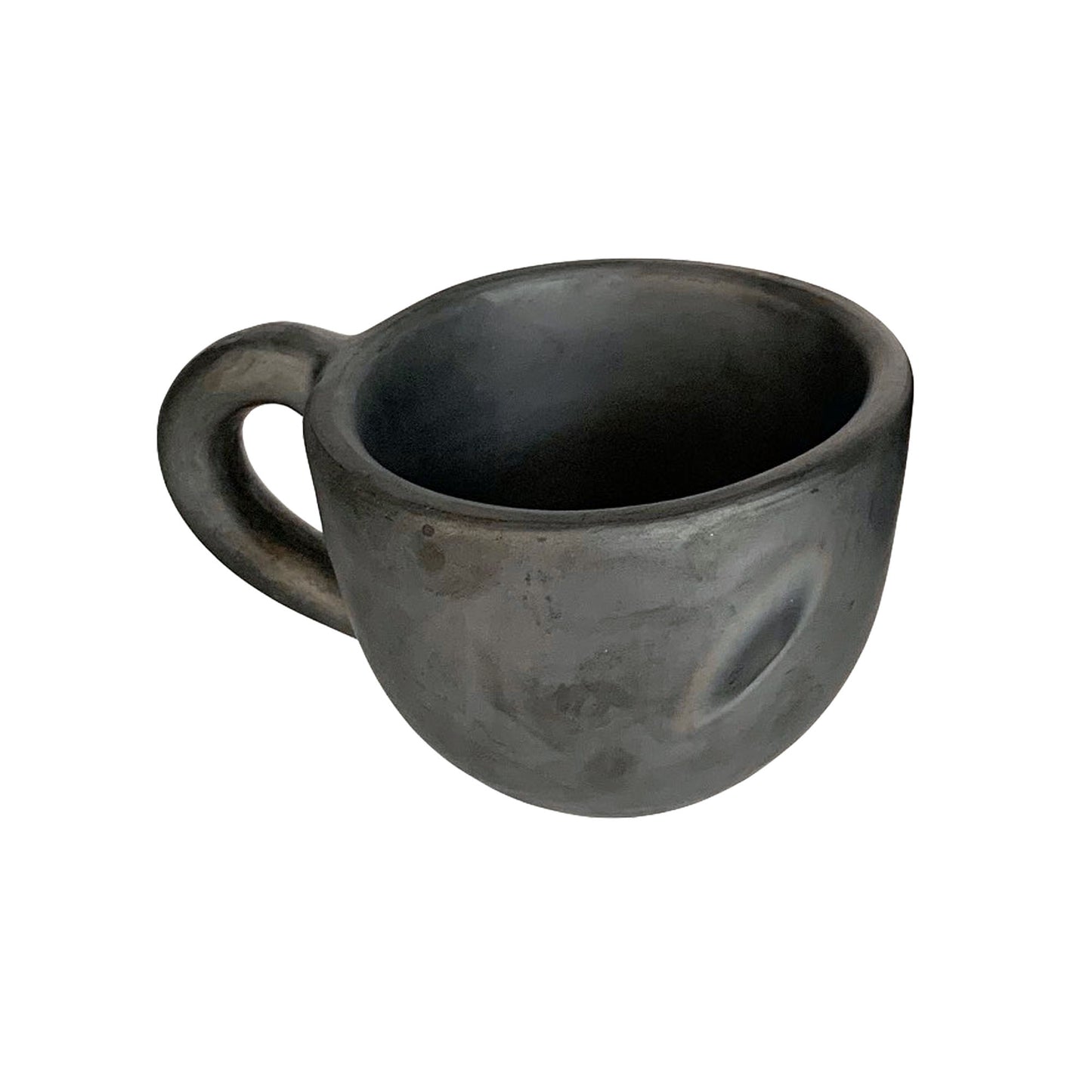 Handmade Coffee Stained Clay Cup