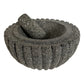 Mexican Molcajete Hand-Carved from Volcanic Stone | 3.5 Cup Capacity