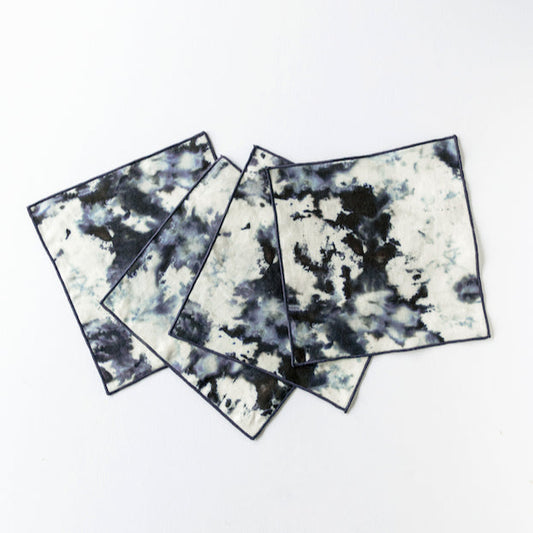 Grey Marble Cocktail Napkins