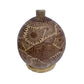 Jicara Gourd Mezcal Bottle Hand Carved in Mexico - Available in Black, White and Brown