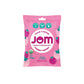 JOM Gourmet Gummies - Vegan & Organic Candy from Sweden (Raspberry + Blackcurrant) 3.5oz