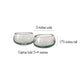 Hand Blown Glass Decanter Set for Mezcal, Tequila or Wine | Includes 4 Copita Glasses | Holds 750ml - Made in Mexico (Clear)