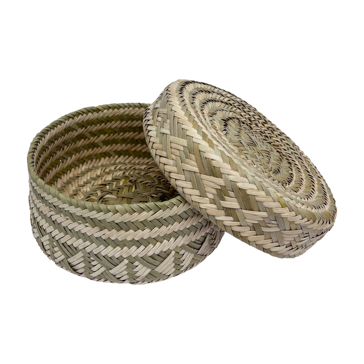 Handwoven Mexican Tortilla Basket - Made from Sotol Leaves