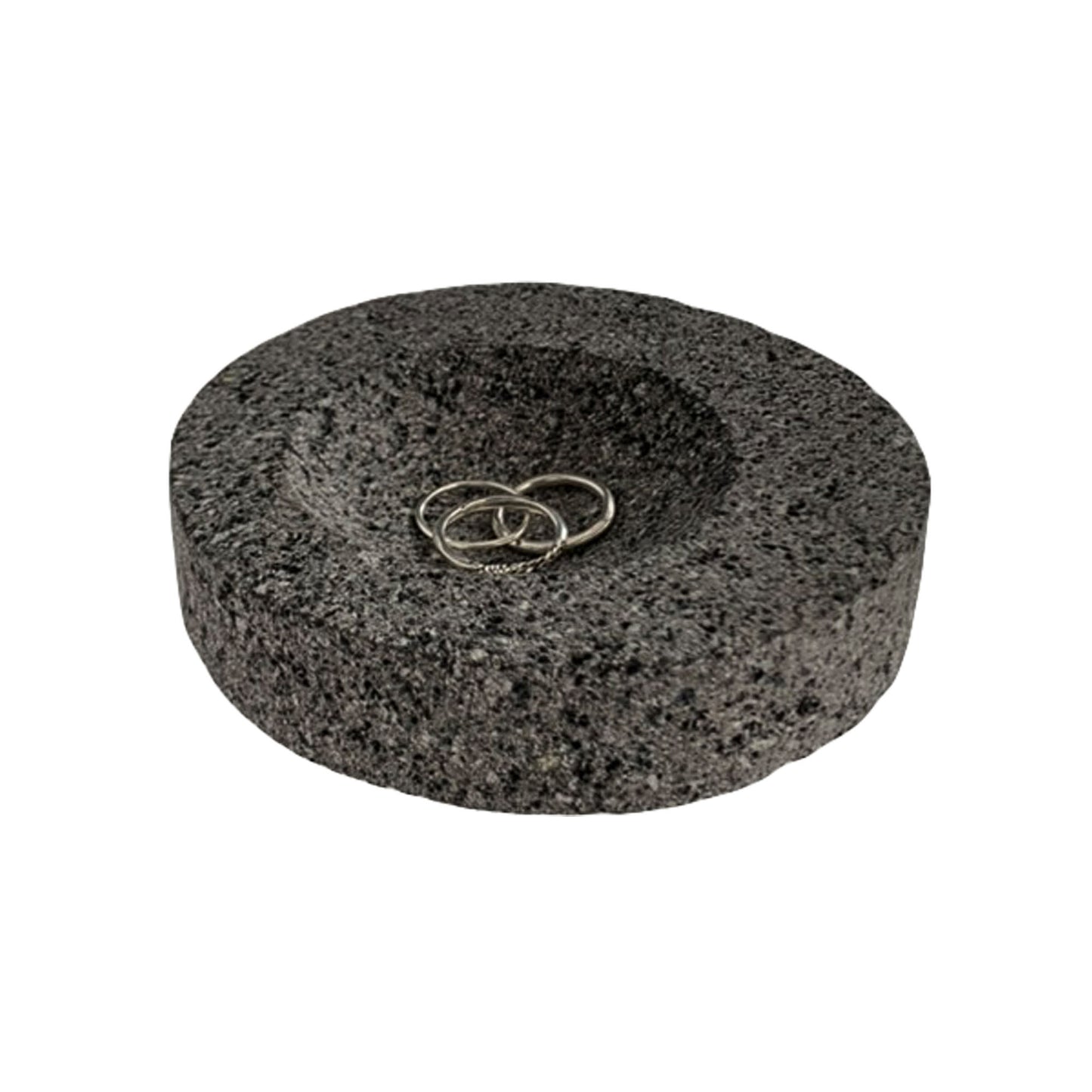 Volcanic Stone Catchall | Ashtray | Salt Cellar | Incense Holder - Hand Carved in Mexico