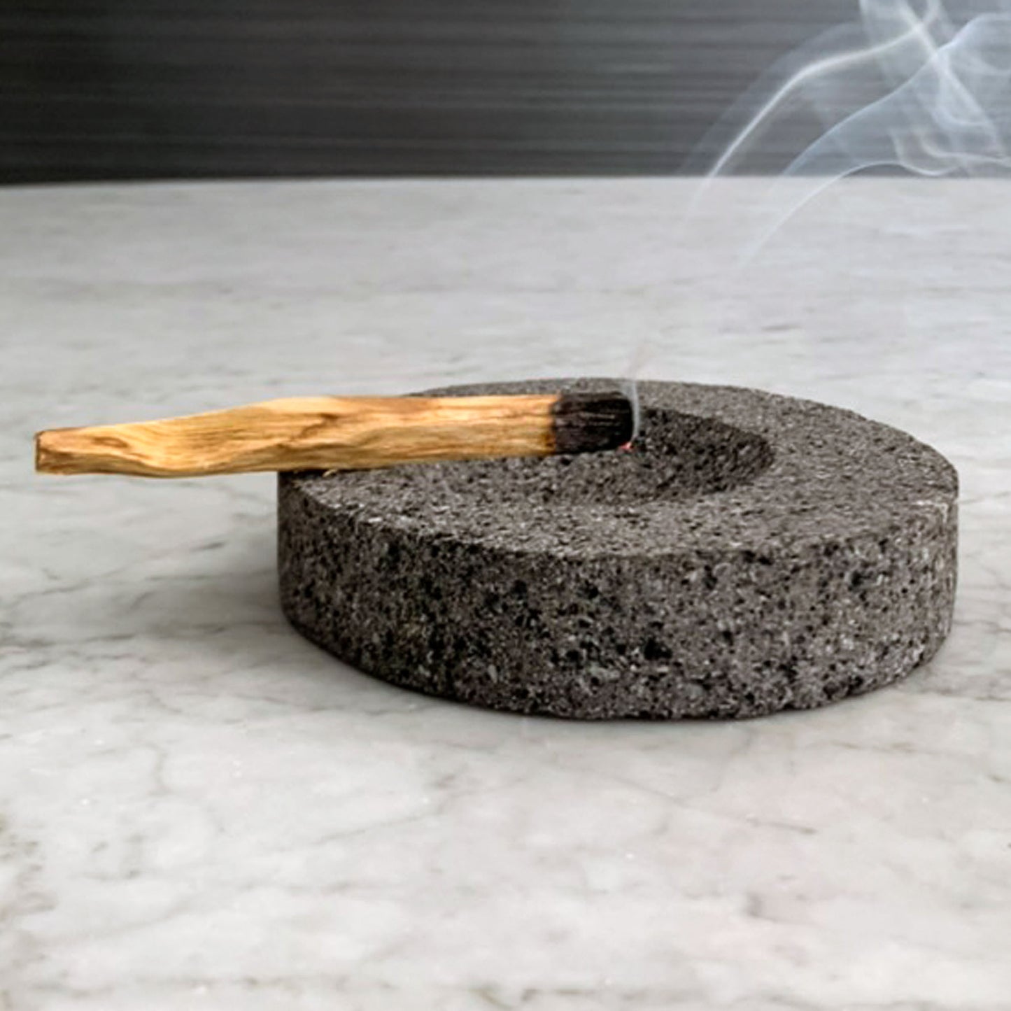 Volcanic Stone Catchall | Ashtray | Salt Cellar | Incense Holder - Hand Carved in Mexico