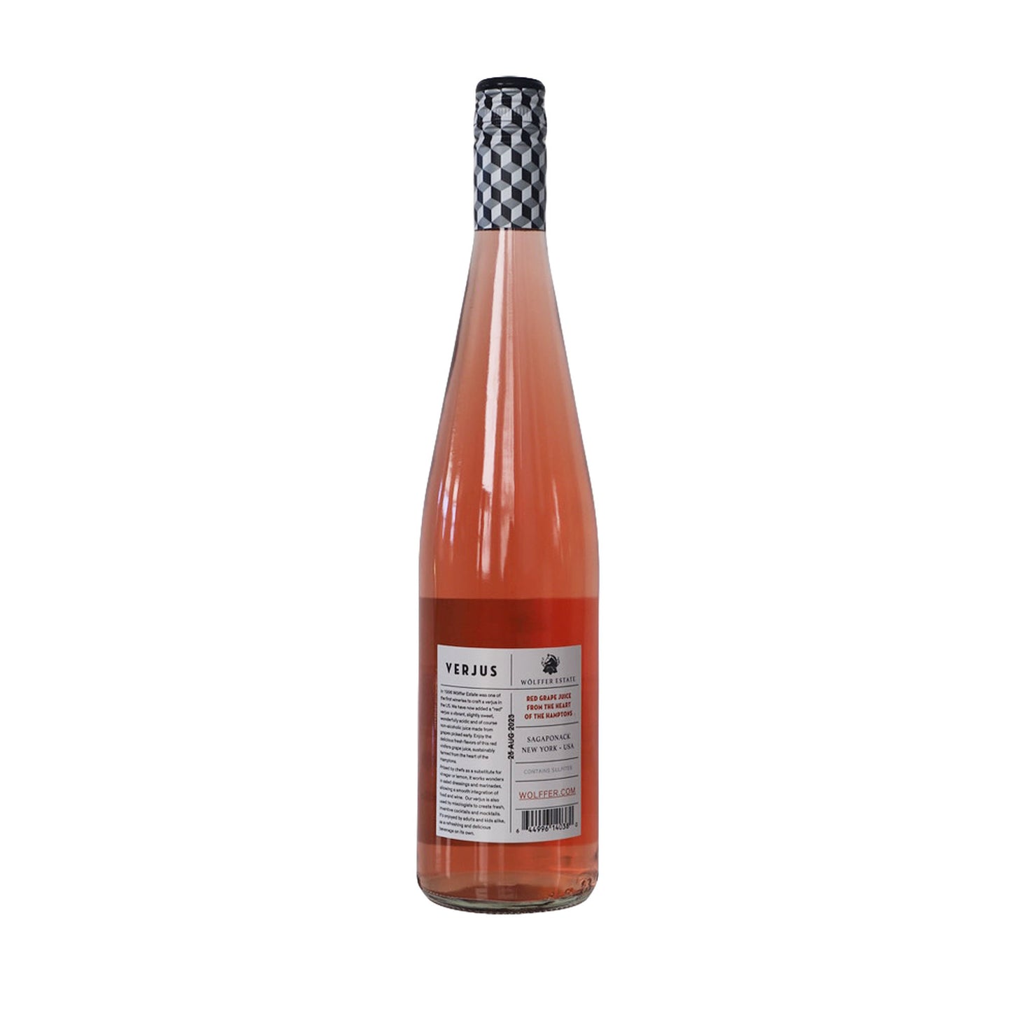 WÖLFFER ESTATE  Red Verjus (Verjus Rouge) 750ml