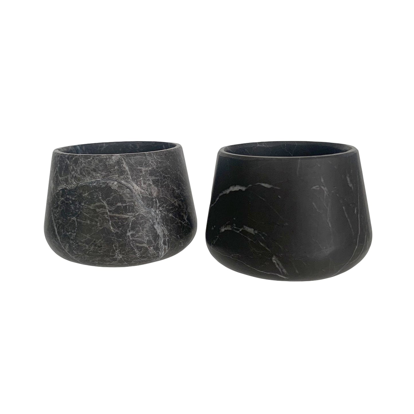 Marble Mezcal Copitas | Stone Shot Glasses | Handmade Mexican Mezcaleros - Available in Black, Gray or Beige