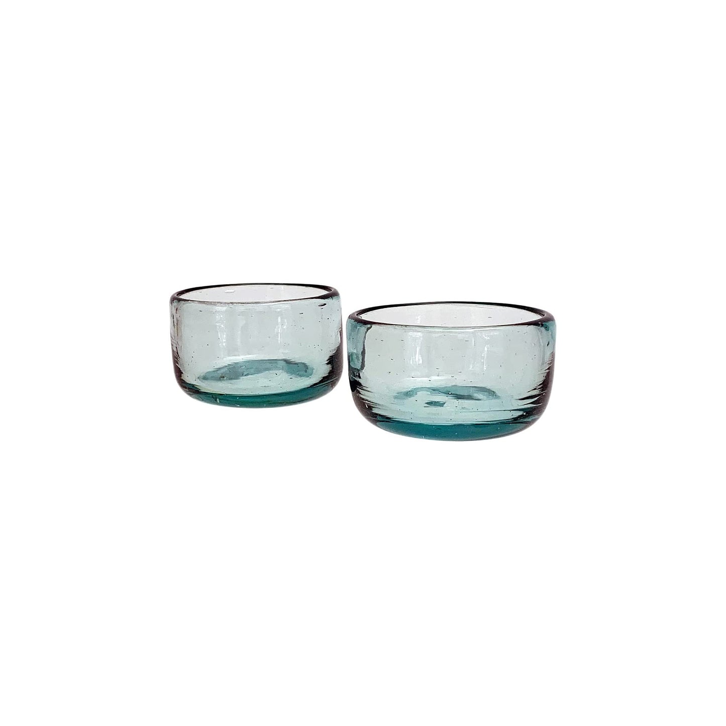 Hand Blown Mezcal + Tequila Glasses | Mezcal Copitas | Made in Mexico - Set of 2 (5 Colors Available)