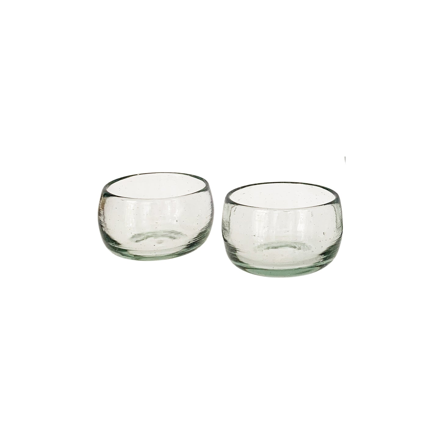 Hand Blown Mezcal + Tequila Glasses | Mezcal Copitas | Made in Mexico - Set of 2 (5 Colors Available)