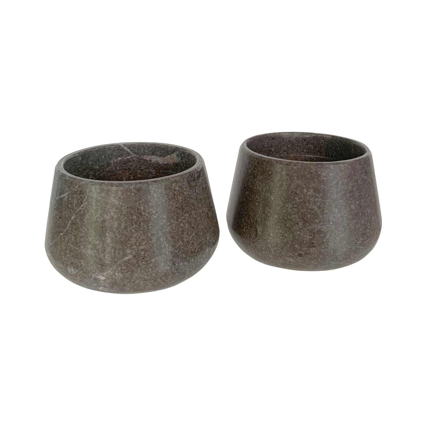 Marble Mezcal Copitas | Stone Shot Glasses | Handmade Mexican Mezcaleros - Available in Black, Gray or Beige