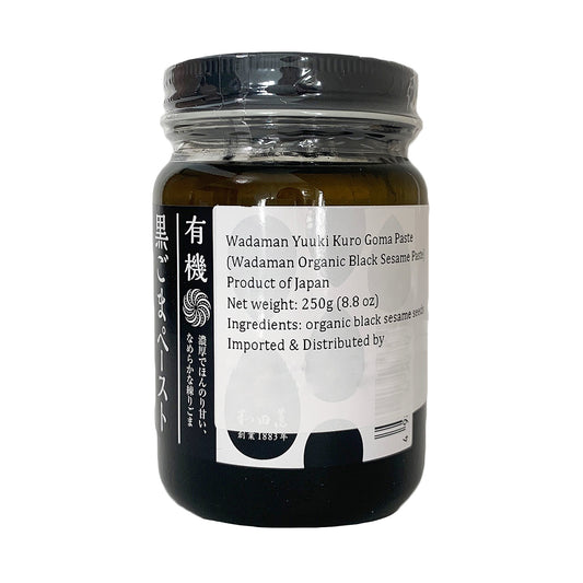 WADAMAN Organic Black Sesame Paste 250 Gram