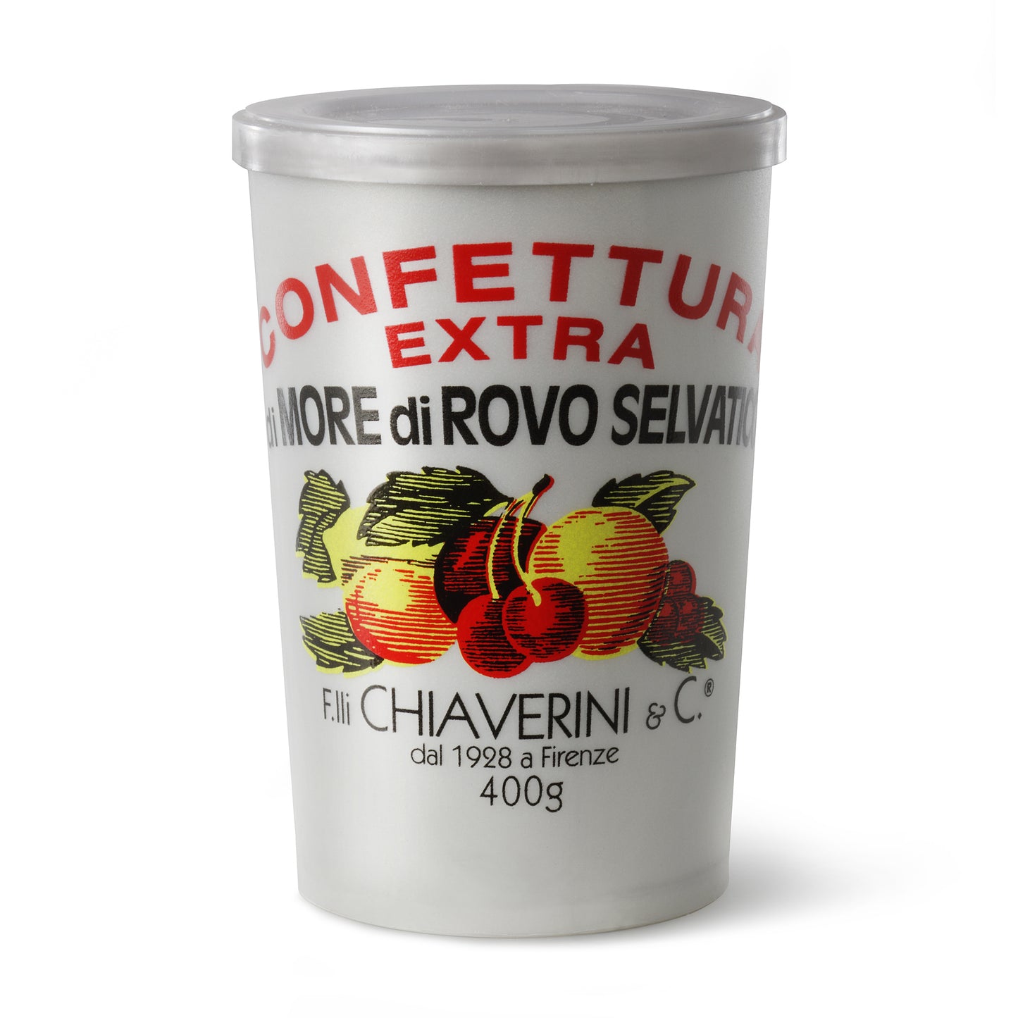 F.IIi Chiaverini &amp; Co Confettura Extra di More di Rovo Selvatico (Mermelada de moras silvestres) 400 gramos