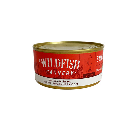 Wildfish Cannery Salmón Coho de Alaska ahumado 6 onzas