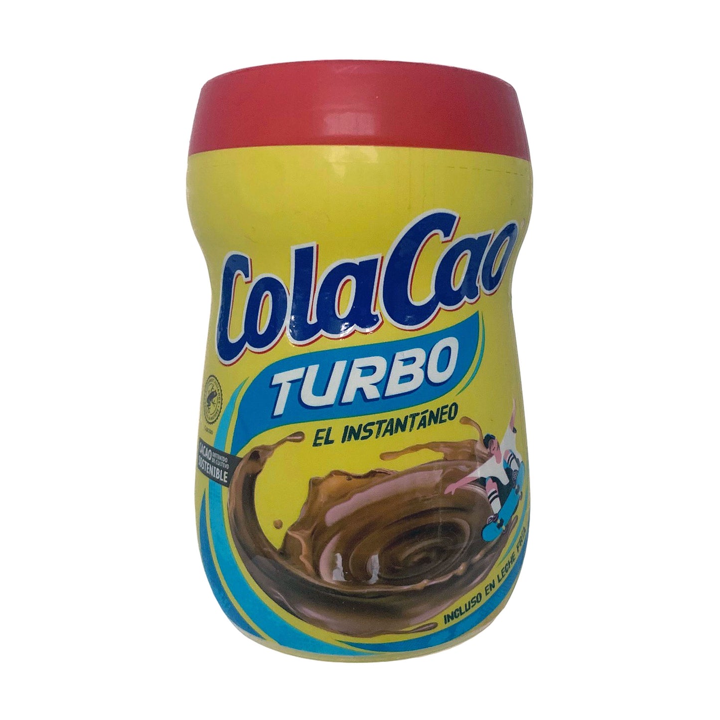 ColaCao Turbo Mezcla Instantánea de Bebida de Chocolate Frío o Caliente de España 375g