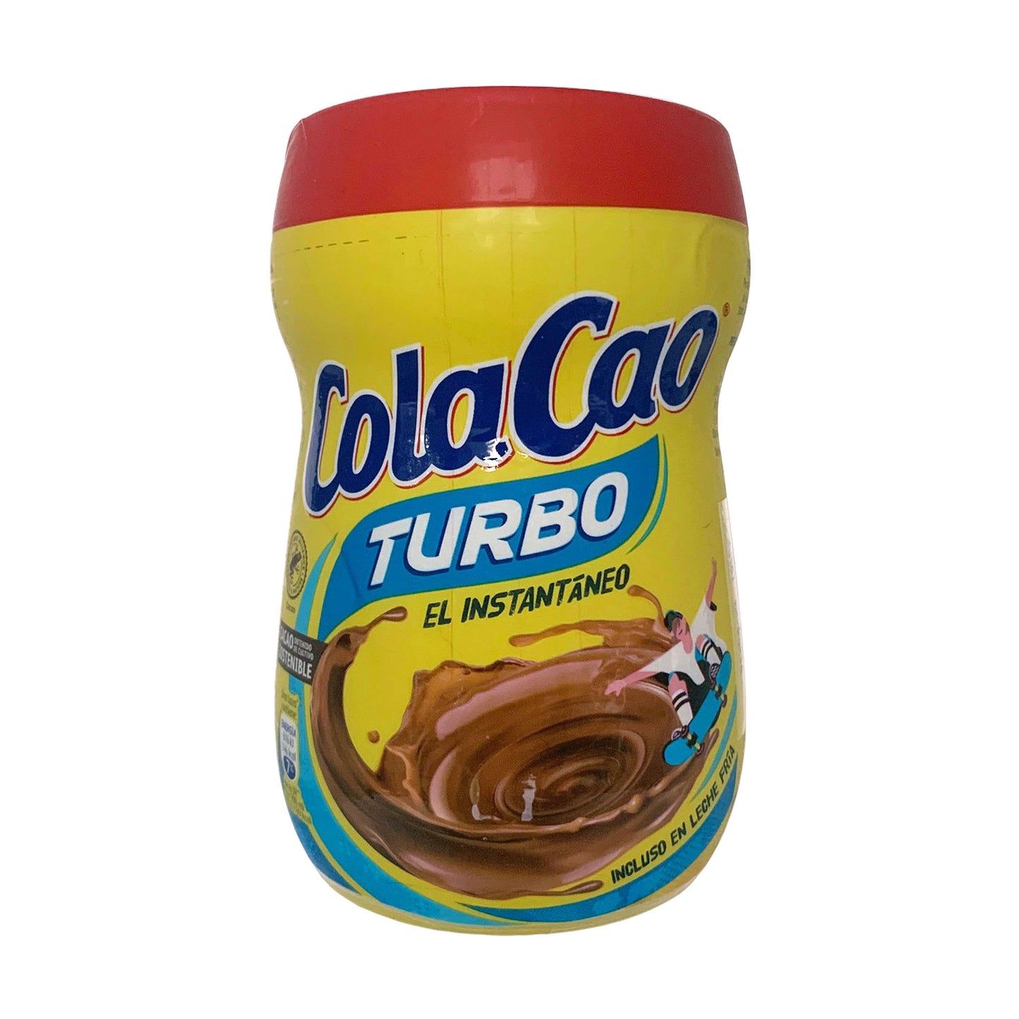 ColaCao Turbo Mezcla Instantánea de Bebida de Chocolate Frío o Caliente de España 375g