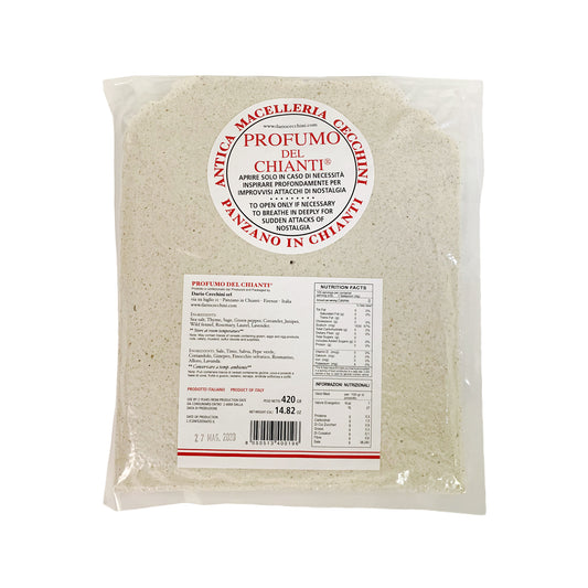 Mezcla de sal de hierbas Dario Cecchini - Paquete de recarga con pegatinas - Utilice su propio frasco - 420 g… 