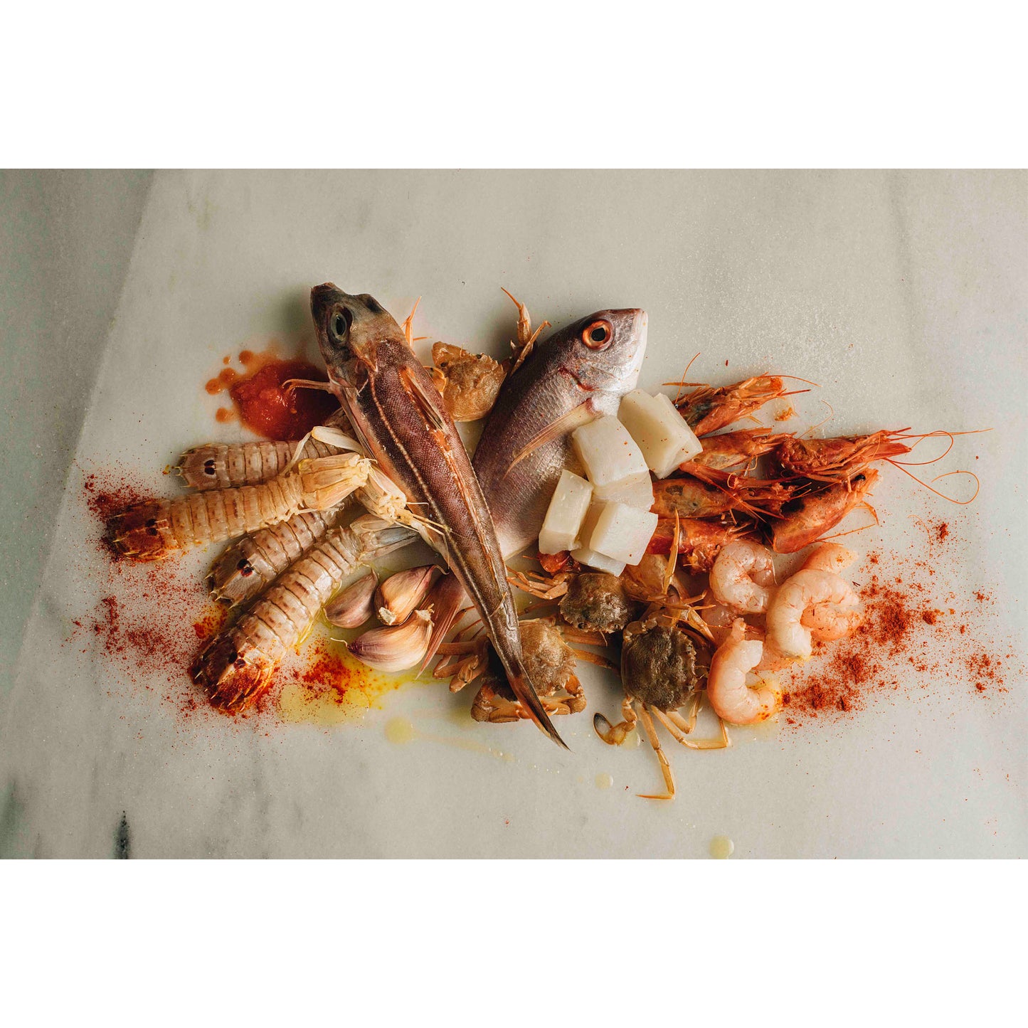 El Paeller Wood-Fired Seafood Paella Kit from Valencia, Spain