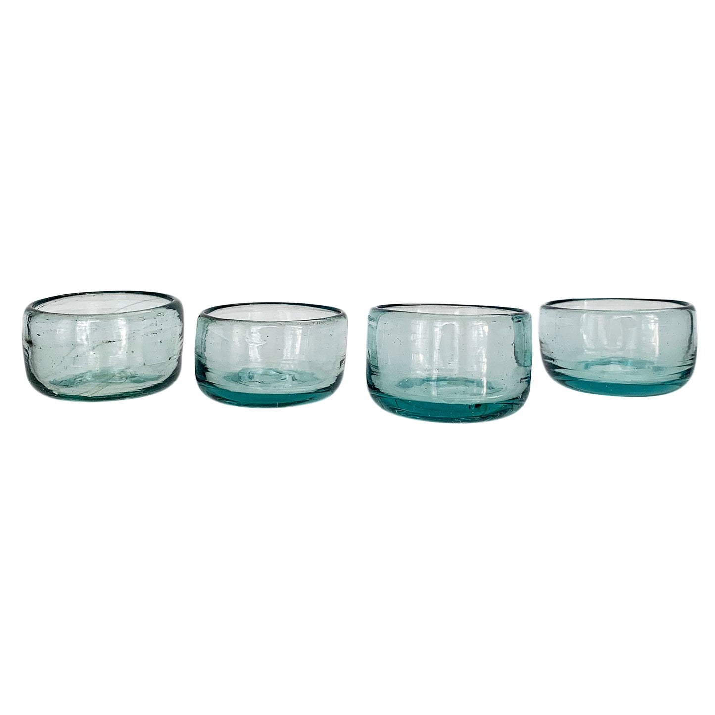 Hand Blown Mezcal + Tequila Glasses | Mezcal Copitas | Made in Mexico - Set of 2 (5 Colors Available)