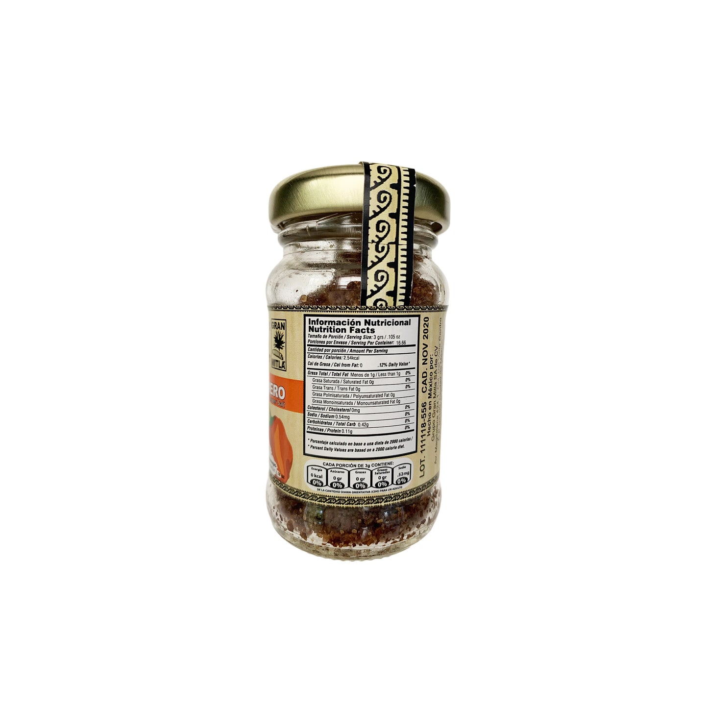 Gran Mitla Habanero Salt from Oaxaca, Mexico (50g)