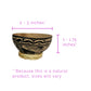 Mezcal Jicaras (Small, Shot Glass Size) - Holds 2-3 Ounces - Hand-carved from Mexico with Natural Fiber Base