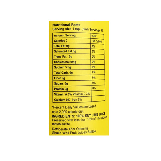 Manhattan Key Lime Juice, 8oz